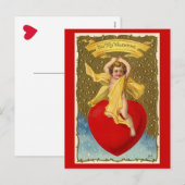 Zu meinem Valentine - Postkarte (Vorne/Hinten)