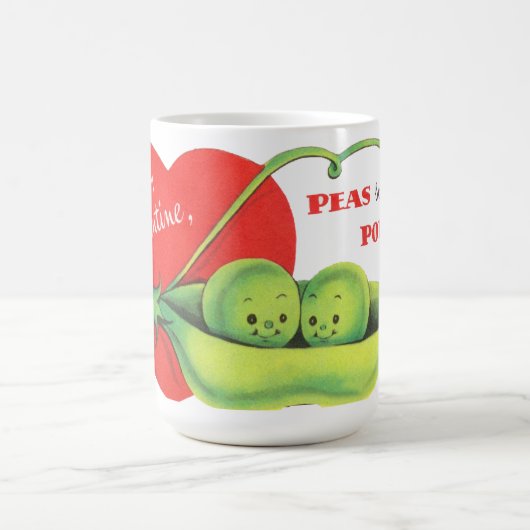 Zu meinem Valentinsgruß Kaffeetasse (Mittel)