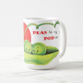 Zu meinem Valentinsgruß Kaffeetasse (VorderseiteRechts)