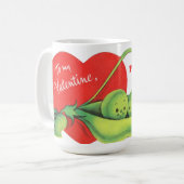 Zu meinem Valentinsgruß Kaffeetasse (Vorderseite Links)