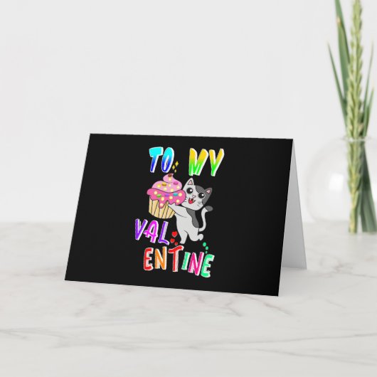 Zu meinem Valentinstag (Vorderseite)