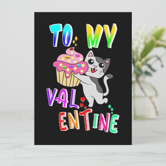 Zu meinem Valentinstag (Stehend Vorderseite)