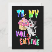 Zu meinem Valentinstag (Vorderseite)