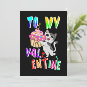 Zu meinem Valentinstag Ankündigung (Stehend Vorderseite)