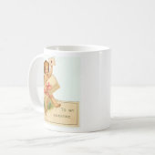 Zu meinem Valentinstag Kaffeetasse (Vorderseite Links)