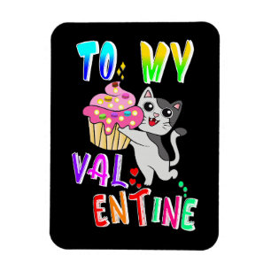 Zu meinem Valentinstag Magnet