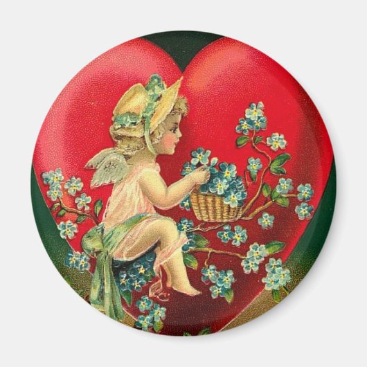 Zu meinem Valentinstag Magnet (Vorne)