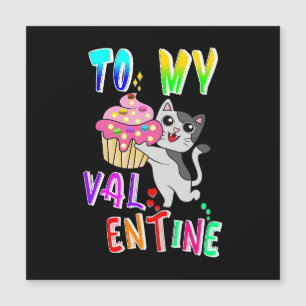 Zu meinem Valentinstag Magnetkarte