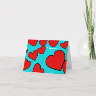 Zu meinem Valentinstag... Urlaubskarte Feiertagskarte