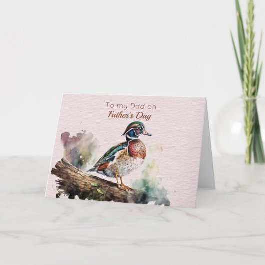 Zu meinem Vater am Vatertag Karte (Vorderseite)