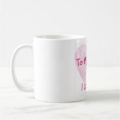 Zu meinem Vati Kaffeetasse (Links)