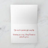 Zu meinem wunderbaren Ehemann Weihnachten aus der (Innenseite)