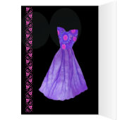 Zu meinem zukünftigen Ehemann - lila Kleid (Innen (Links))