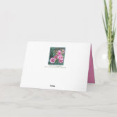 ZU MEINEN PHANTASTISCHEN MUTTER-/PINKROSEN KARTE (Rückseite)