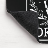 Zu meinen vierzigsten Geburtstag Skelett Gothic Ha Mousepad (Ecke)