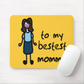ZU MEINER BESTEST MAMA MOUSEPAD (Mit Mouse)