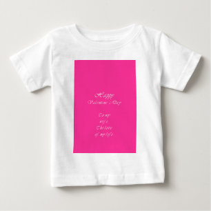 Zu meiner Ehefrau am Valentinstag. Baby T-shirt