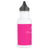 Zu meiner Ehefrau am Valentinstag. Edelstahlflasche (Links)