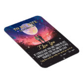 Zu meiner Ehefrau | Brief an meine Ehefrau Liebe v Magnet (Rechte Seite)