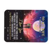 Zu meiner Ehefrau | Brief an meine Ehefrau Liebe v Magnet (Horizontal)