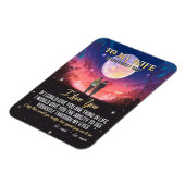 Zu meiner Ehefrau | Brief an meine Ehefrau Liebe v Magnet (Linke Seite)