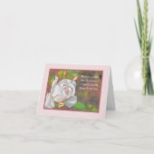 ZU MEINER EHEFRAU, DIE IN SO VIELEN MÖGLICHKEITEN  KARTE (Vorderseite)