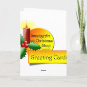 Zu meiner Ehefrau - Frohe Weihnachten Freakins (Rückseite)