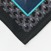 Zu meiner Enkelin Sonnenblumengeschenk, Babygesche Fleecedecke (Ecke)