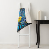 Zu meiner Enkelin Sonnenblumengeschenk, Babygesche Sherpadecke (Beispiel)