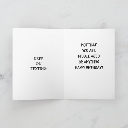 ZU MEINER KOSTENKARTE MIT DEM HUSBAND* MITTE ALTER KARTE (Innenseite)