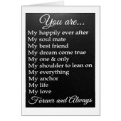 ZU MEINER LIEBE — DAS BESTE IST NOCH ZU KOMMEN (Vorne)