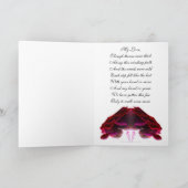 Zu meiner Liebe-Gruß-Karte Karte (Innenseite)