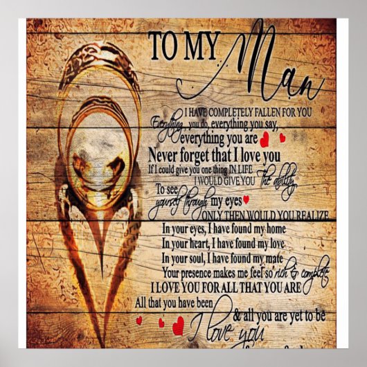 Zu meiner Liebe | Mein Ehemann ist anwesend | Nied Poster (Vorne)