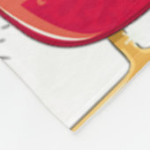 Zu meiner Liebe Noch ein Weihnachten zusammen Fleecedecke (Ecke)