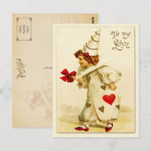 Zu meiner Liebe Postkarte (Vorne/Hinten)