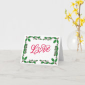 ZU MEINER "LIEBE" TREFFEN MICH UNTER DEM GESCHICHT KARTE (Gelbe Blume)