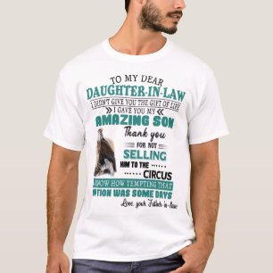 Zu meiner lieben Tochter im Shirt