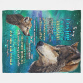 zu meiner liebevollen Mutter Decke in Liebe Sie (Vorderseite (Horizontal))