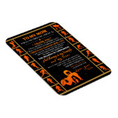 Zu meiner Mama Geschenk, Mama und Sohn, Eishockey- Magnet (Rechte Seite)