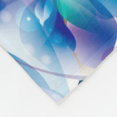 Zu meiner Mama Geschenk, Tochter und Mama, Schmett Fleecedecke (Ecke)