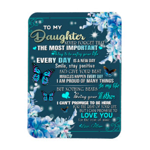 Zu meiner Mama Geschenk, Tochter und Mama, Schmett Magnet
