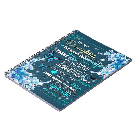 Zu meiner Mama Geschenk, Tochter und Mama, Schmett Notizblock (Linke Seite)