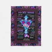 zu meiner Mutter Decke von Son, Decke für Mama (Vorderseite)