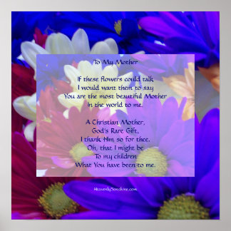 Zu meiner Mutter Poster