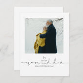 Zu meiner Mutter und meinem Vater auf meinem Hochz (Vorne/Hinten)