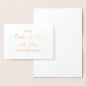 Zu meiner Mutter und meinem Vater im Gesetz an mei Folienkarte (Anzeige)