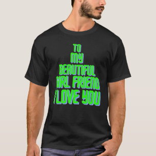 Zu meiner schönen Freundin Liebe Weihnachten T-Shirt