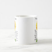 Zu meiner schönen Tochter Kaffeetasse (Mittel)