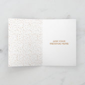 Zu meiner Schwester auf der Hochzeit | Stilvolles Karte (Innenseite)