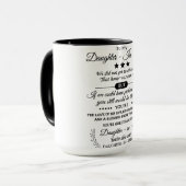 zu meiner Schwiegertochter-Tasse  Tasse (Vorderseite Links)